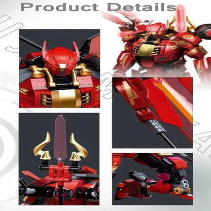 Movie Halberd Athena Transforming Mecha Robot Bricks Toy | 511pcs ...