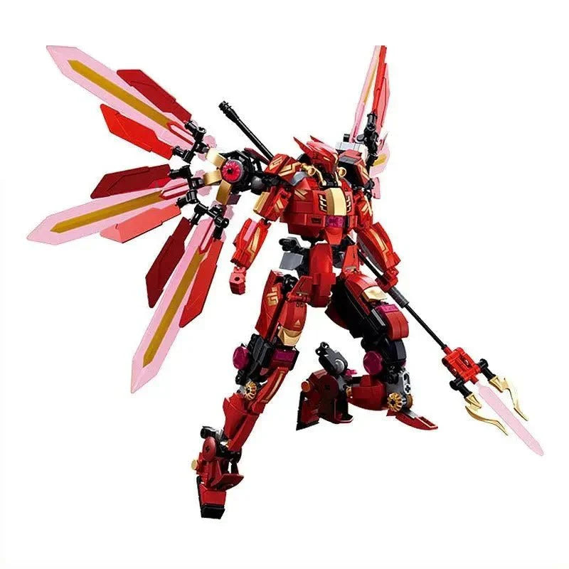 Movie Halberd Athena Transforming Mecha Robot Bricks Toy | 511pcs ...