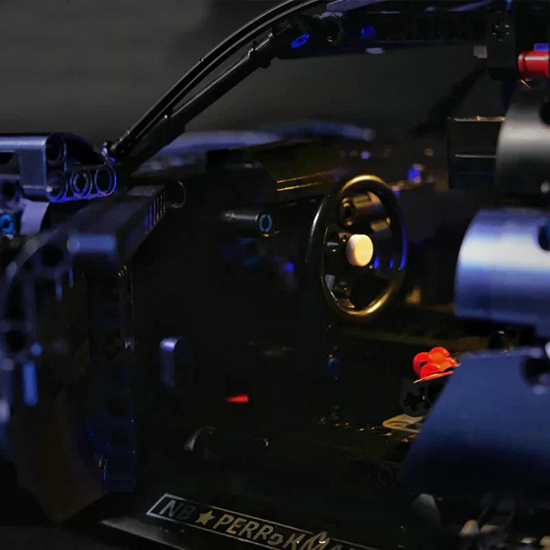 Stanced R35 GTR Godzilla Twin-Turbo | 2389pcs