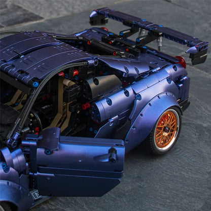 Stanced R35 GTR Godzilla Twin-Turbo | 2389pcs