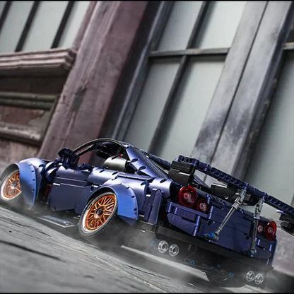 Stanced R35 GTR Godzilla Twin-Turbo | 2389pcs