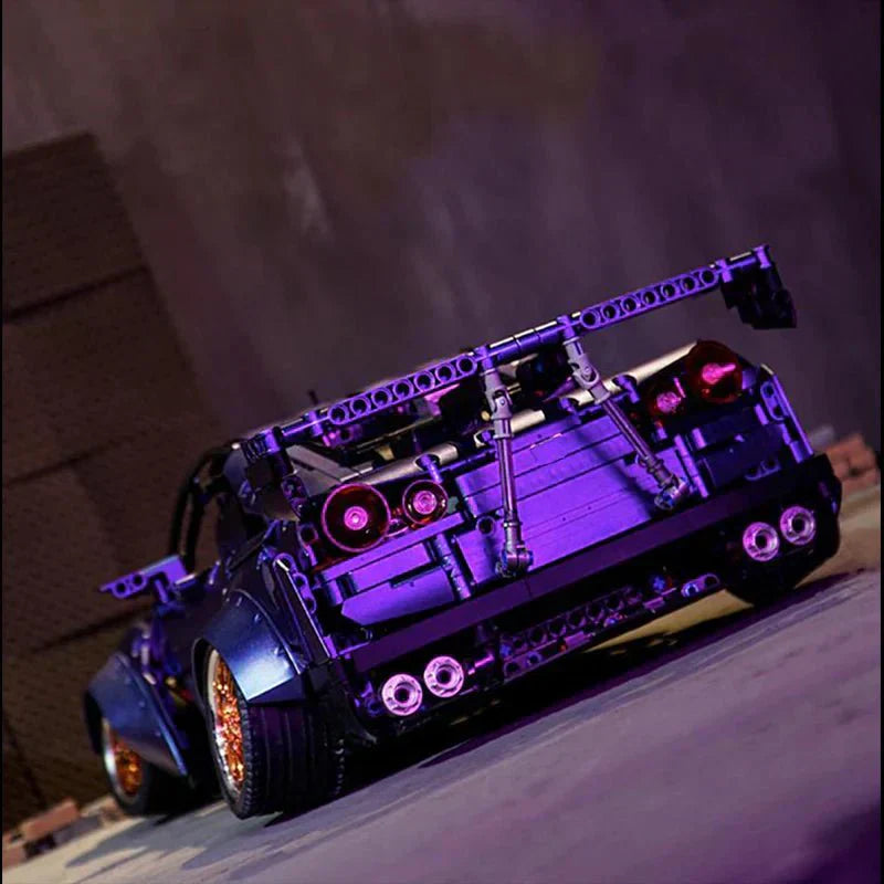 Stanced R35 GTR Godzilla Twin-Turbo | 2389pcs