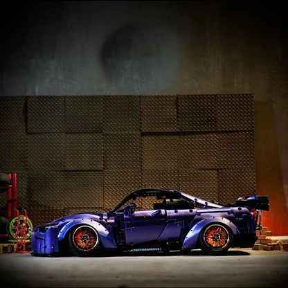 Stanced R35 GTR Godzilla Twin-Turbo | 2389pcs