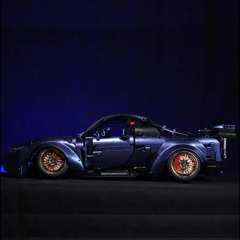 Stanced R35 GTR Godzilla Twin-Turbo | 2389pcs