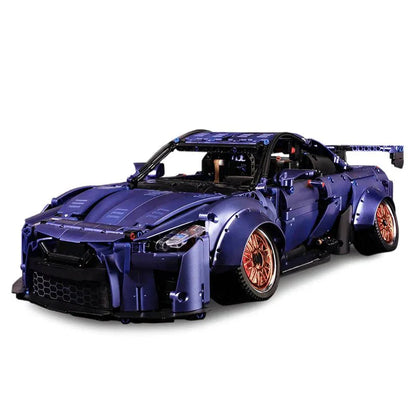 Stanced R35 GTR Godzilla Twin-Turbo | 2389pcs