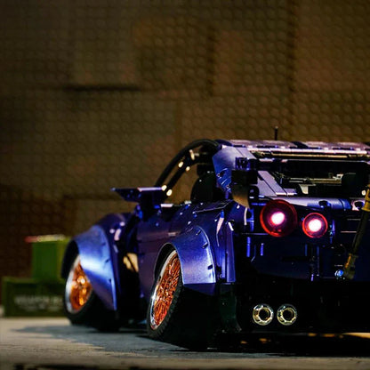 Stanced R35 GTR Godzilla Twin-Turbo | 2389pcs