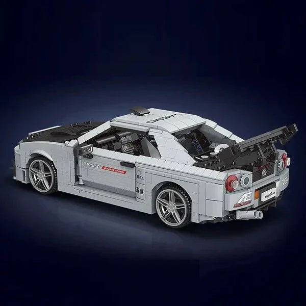 Godzilla Skyline R34 GTR | 1471pcs