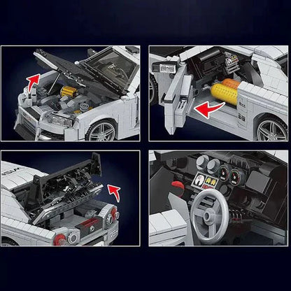 Godzilla Skyline R34 GTR | 1471pcs