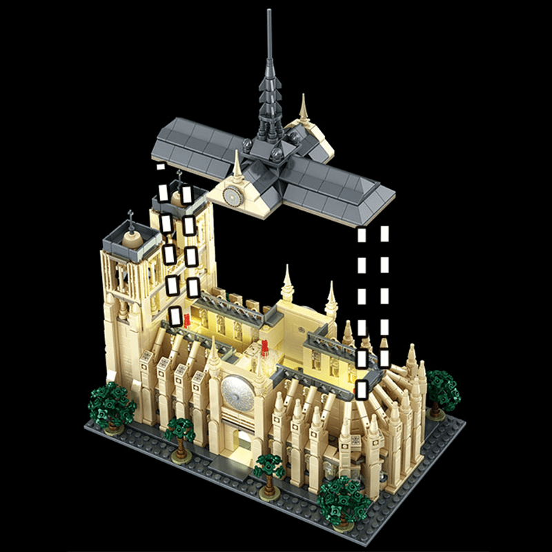 Notre Dame Cathedral | 1756pcs