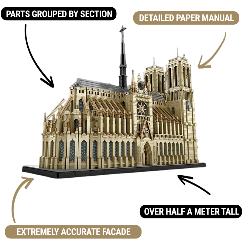 Notre Dame Cathedral | 8867pcs