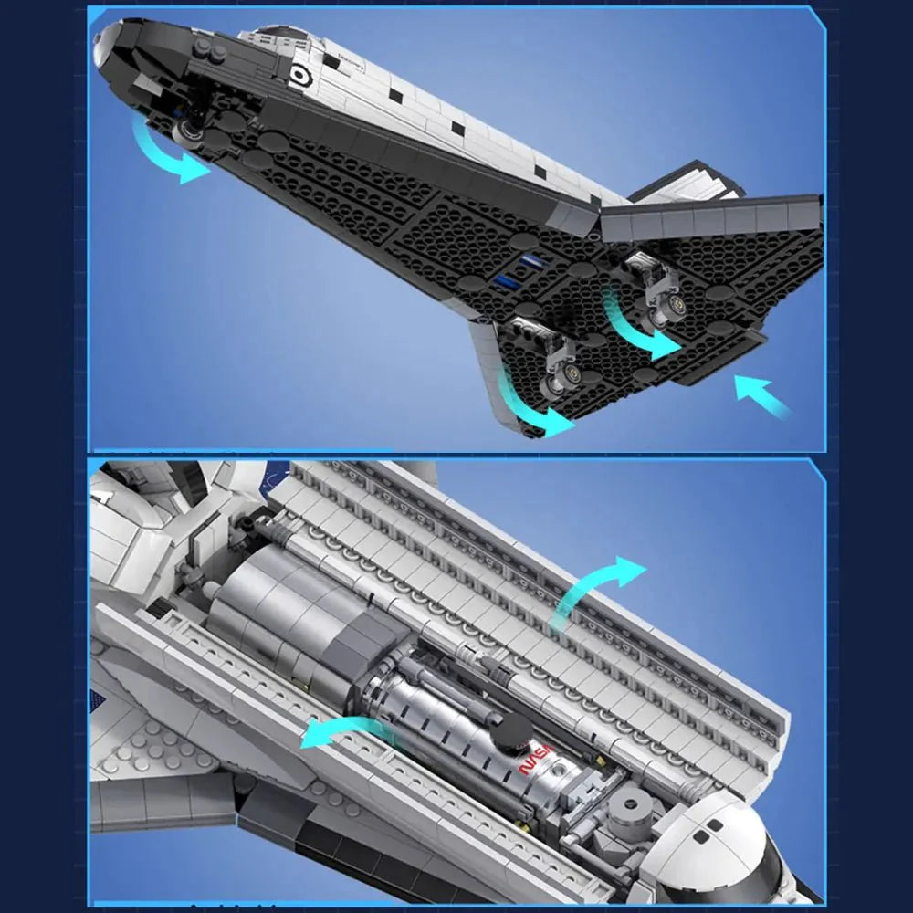 Orbiter Space Shuttle | 1827pcs