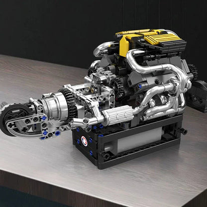 PAG Supercar V12 Engine Technic | 761pcs