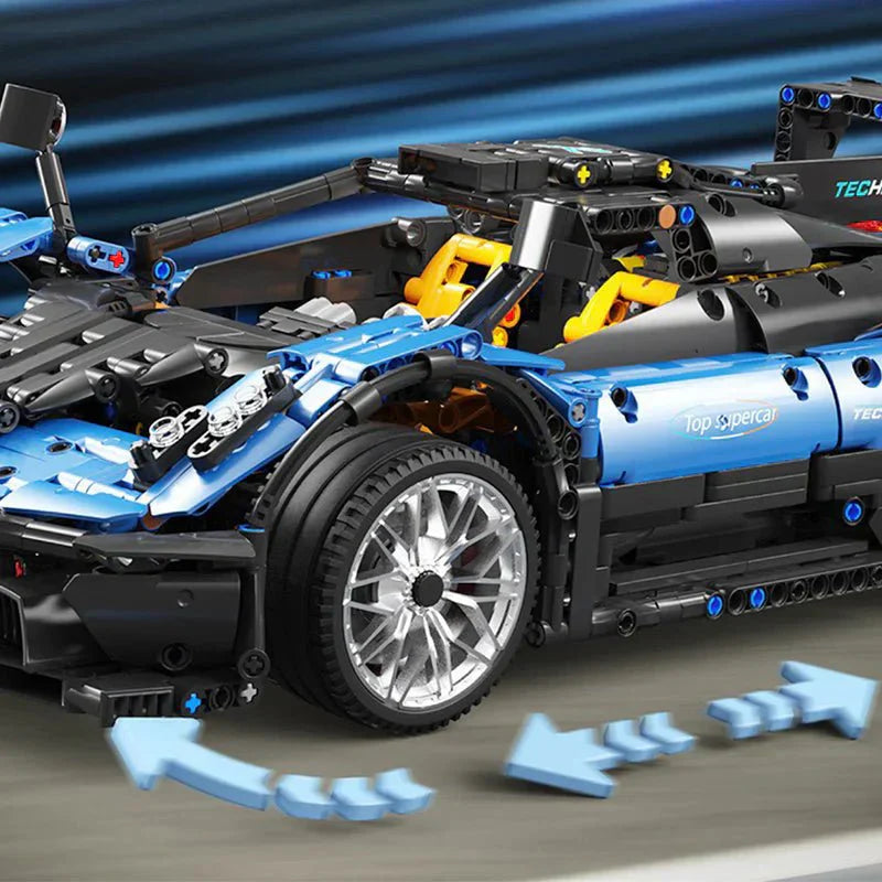 Carbon-Fiber V12 Hypercar | 2288pcs