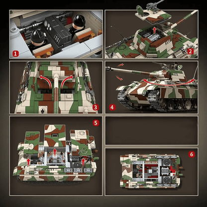 Panther Tank | 2135pcs