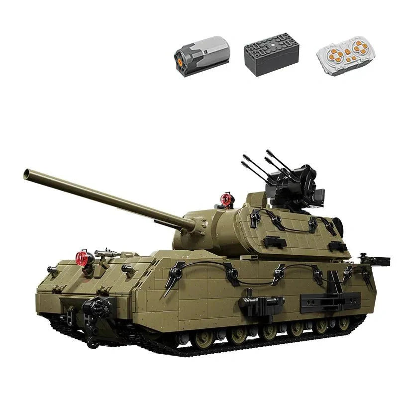 Panzer VIII Maus Tank Military | 3339pcs