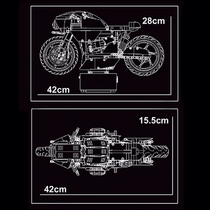 Futuristic Hyperbike | 1445pcs