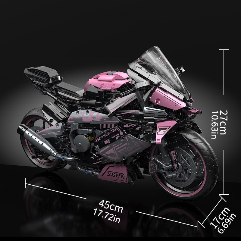 Pink Cyberpunk Superbike | 2000pcs