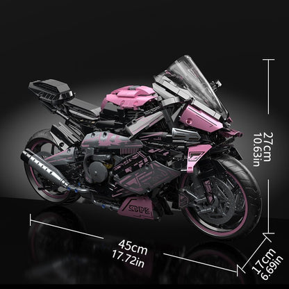 Pink Cyberpunk Superbike | 2000pcs