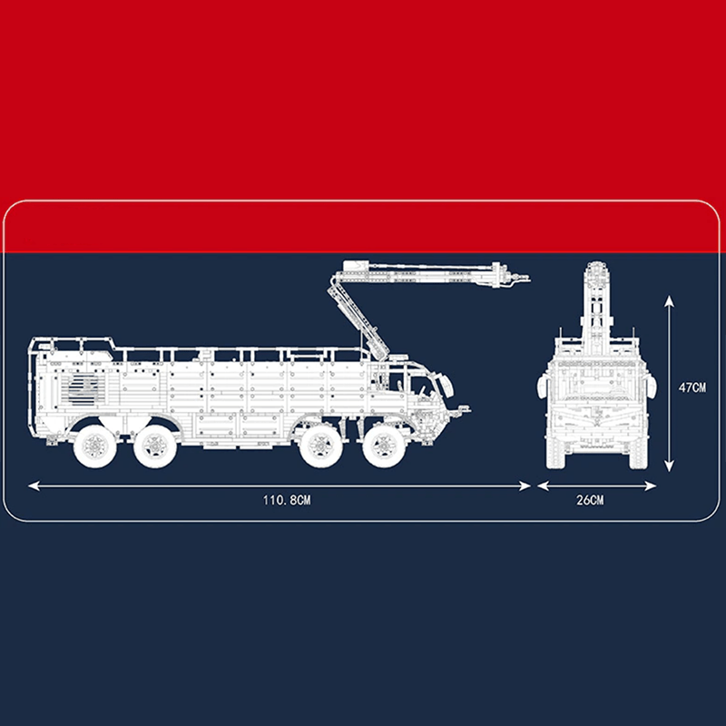 Pneumatic Airport Rescue Truck | 6653pcs