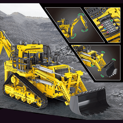 RC Pneumatic Bulldozer | 3963pcs