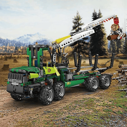 Pneumatic Forestry Harvester | 938pcs