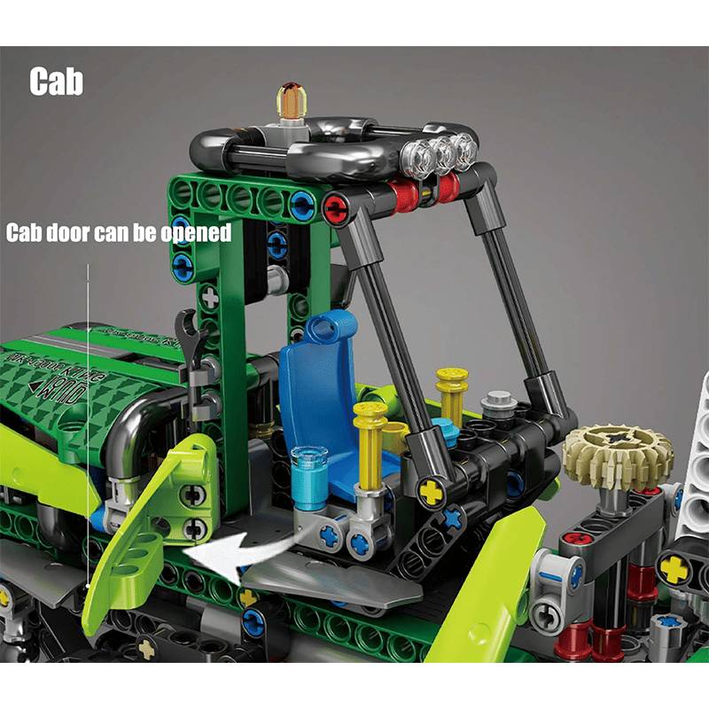 Pneumatic Forestry Harvester | 938pcs