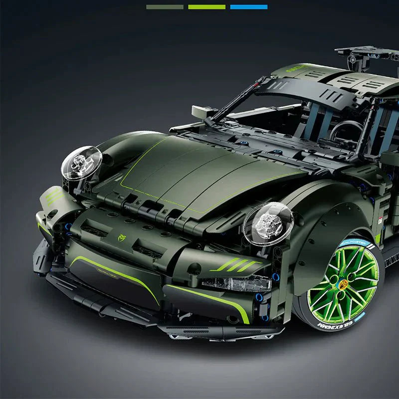 Widebody 911 Retro Sport Coupe Green | 2258pcs