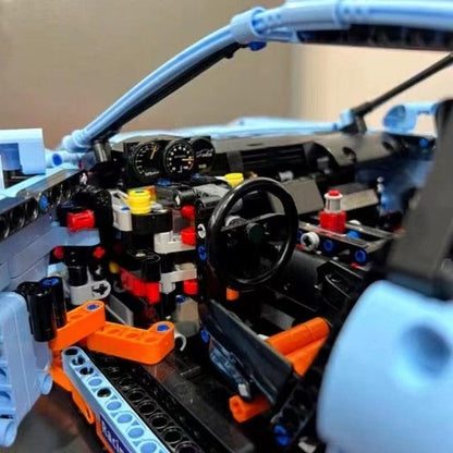 Gulf 911 GT3RS Track Racer | 2703pcs