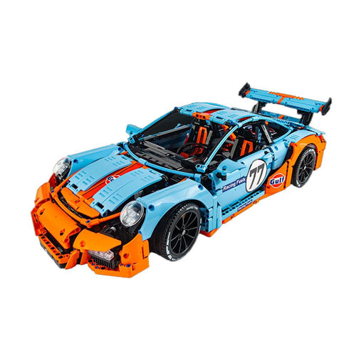 Gulf 911 GT3RS Track Racer | 2703pcs