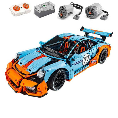 Gulf 911 GT3RS Track Racer | 2703pcs