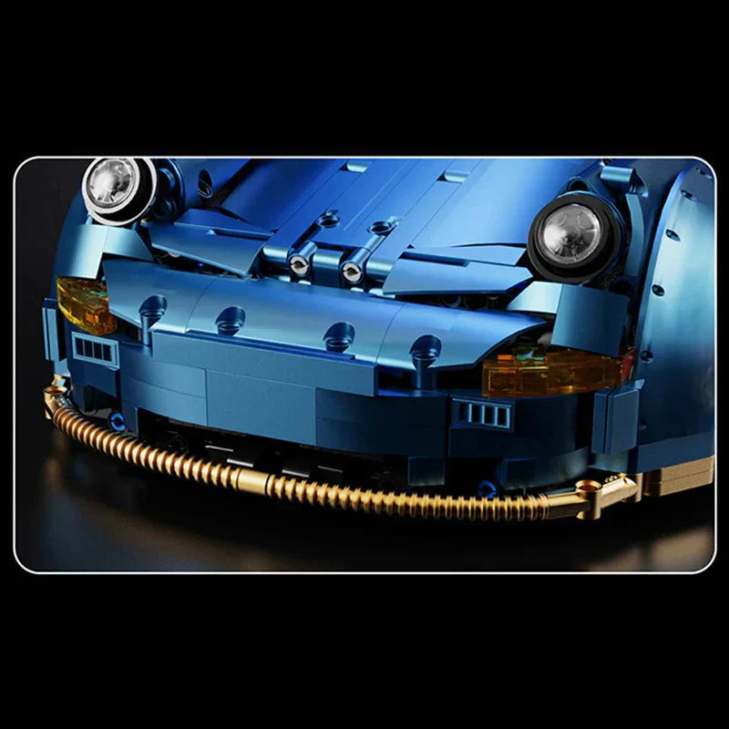 Widebody 911 RWB Blue | 2124pcs
