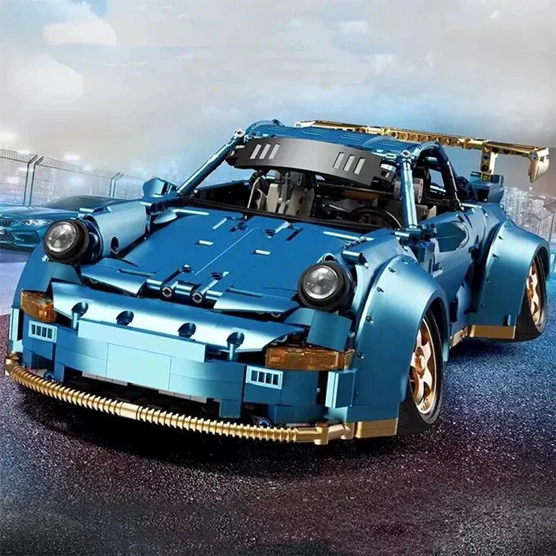 Widebody 911 RWB Blue | 2124pcs