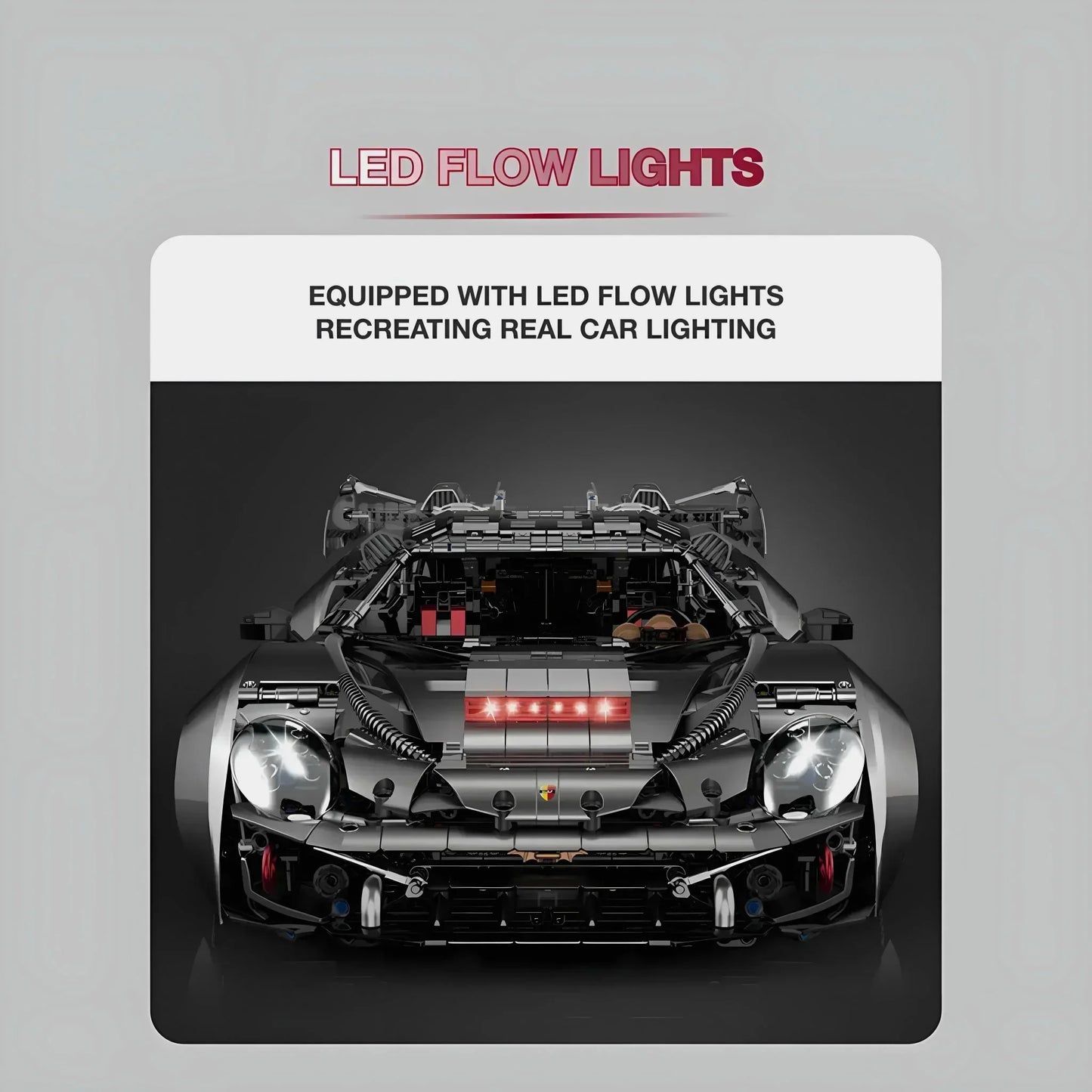 918 Cyberpunk Hybrid Hypercar Concept | 4308pcs