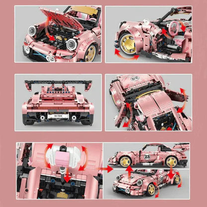 Widebody 911 Air-Cooled Pink | 2367pcs