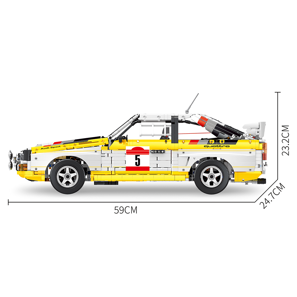 Audi Rally Quattro Group B 1984 3886pcs