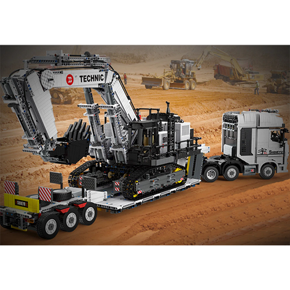 Remote Controlled Truck with Trailer 4458pcs