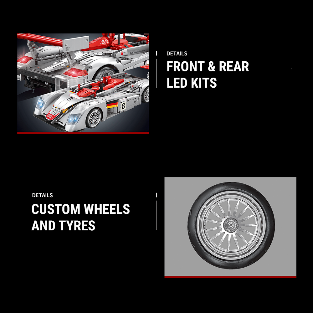 Audi R8 LMP 2000 2425pcs