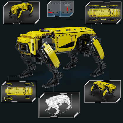 Remote Controlled MotorBuilds Dynamics Robot Dog 935pcs