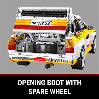 Audi Rally Quattro Group B 1984 3886pcs