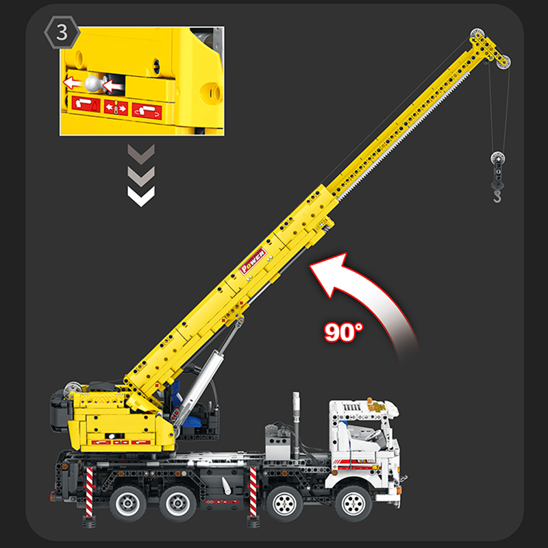 Crane Truck Remote Control | 2205pcs