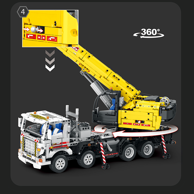 Crane Truck Remote Control | 2205pcs