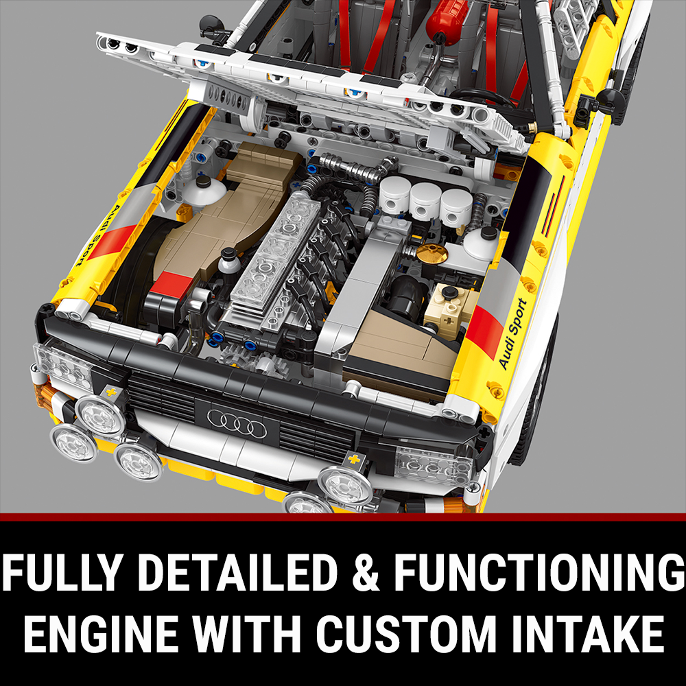 Audi Rally Quattro Group B 1984 3886pcs