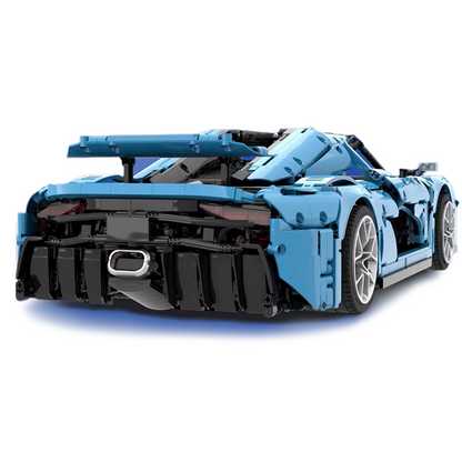 Swedish Hypercar Regera - Electric Blue | 4401pcs