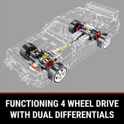 Audi Rally Quattro Group B 1984 3886pcs
