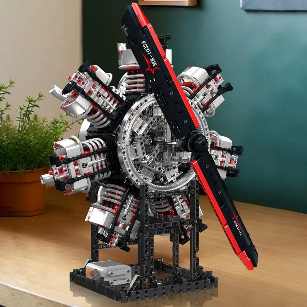 Radial Aircraft Engine | 3089pcs