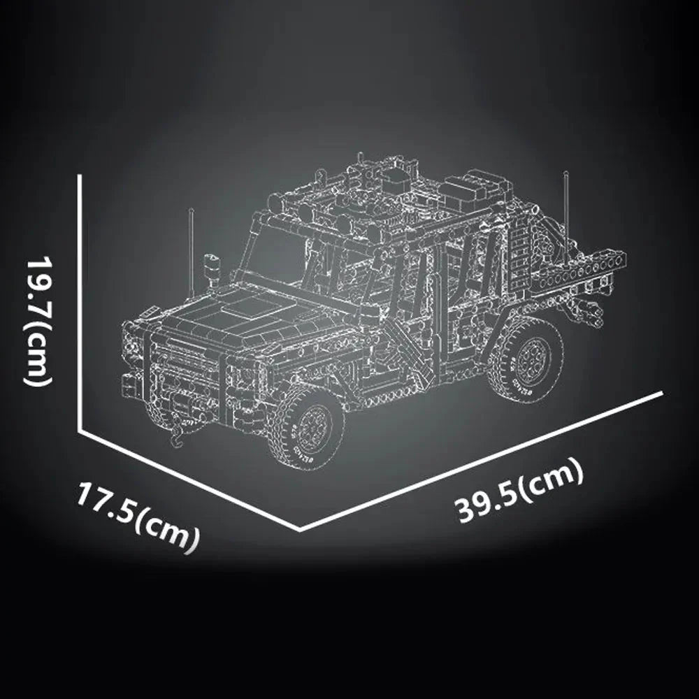 RC Air Assault Tactical Vehicle | 1577pcs