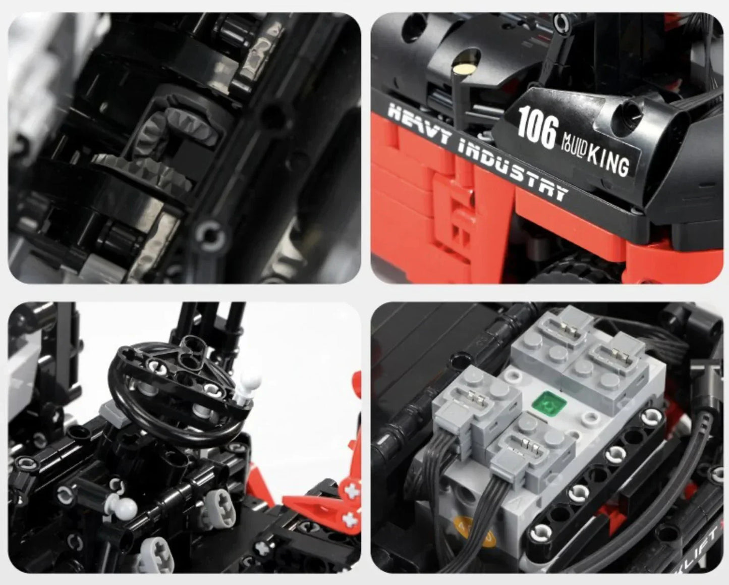 RC Industrial Forklift | 1719pcs