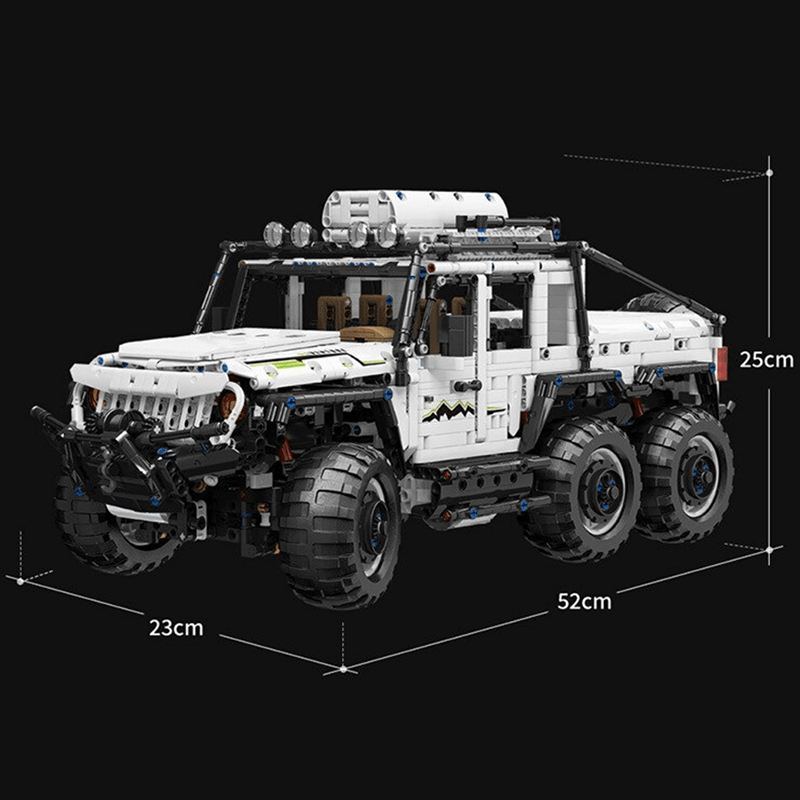 RC 6x6 Trail Truck | 2956pcs