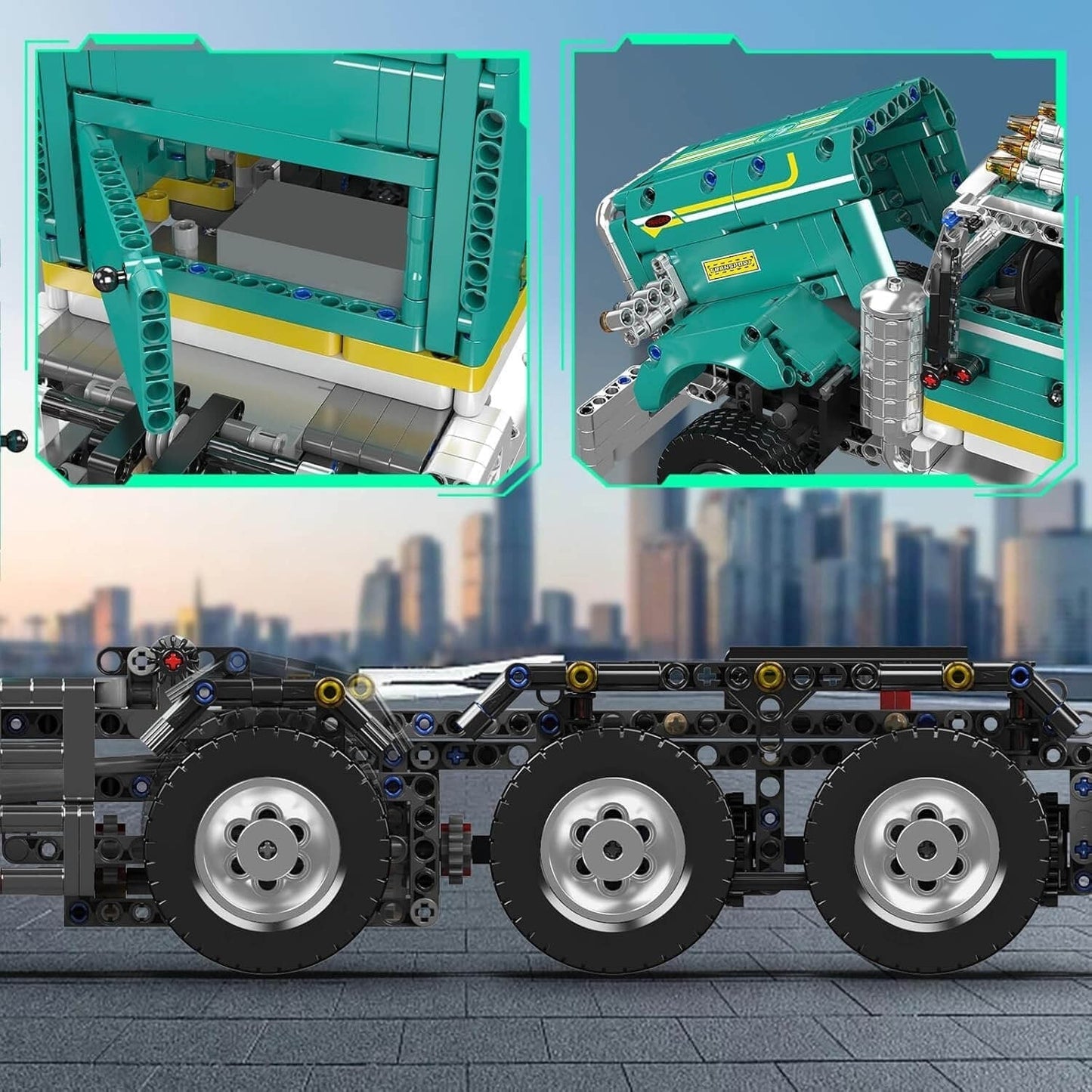 Remote Controlled American Truck | 2063pcs