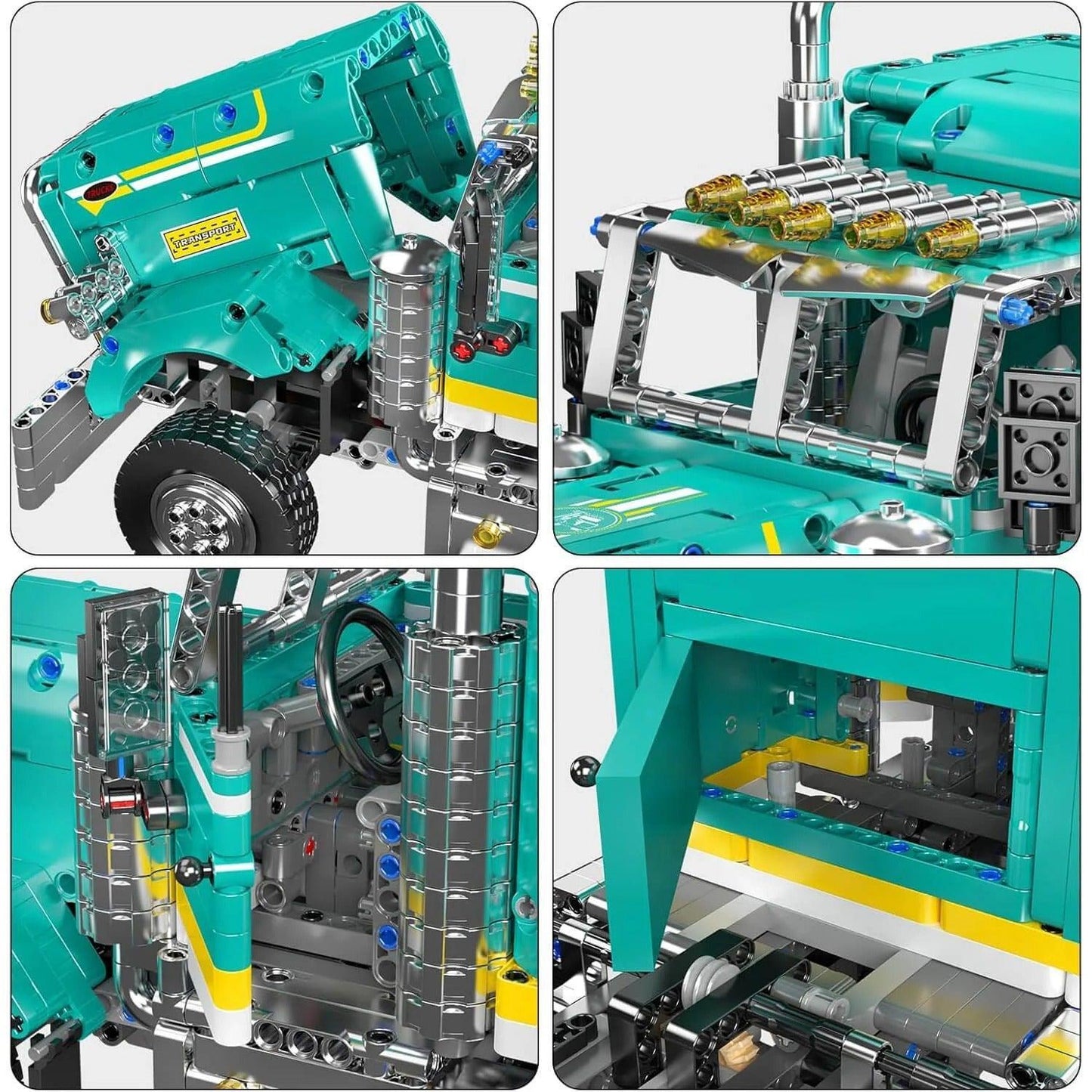 Remote Controlled American Truck | 2063pcs